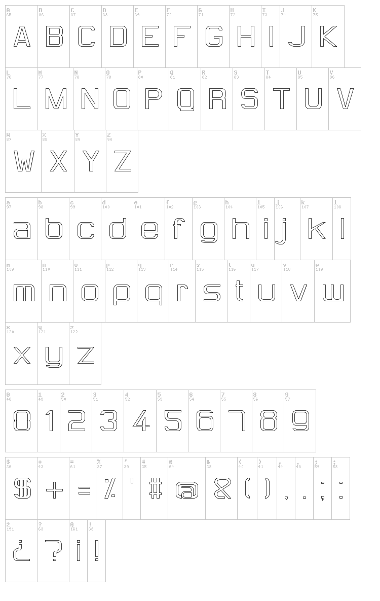 Hug Femmes font map